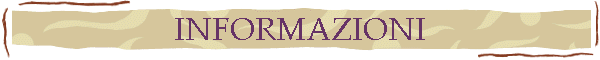 INFORMAZIONI