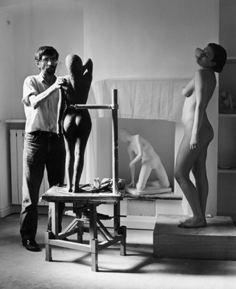 Sergio �nia in atelier