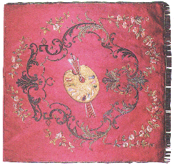 bandiera ricamata della Borgo Po e Decoratori