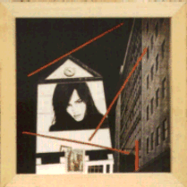 riproduzione di '10,22' tecnica mista su tavola