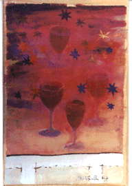 riproduzione di Bicchieri di L. Marzulli ('97)