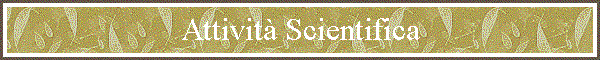 Attivit� Scientifica