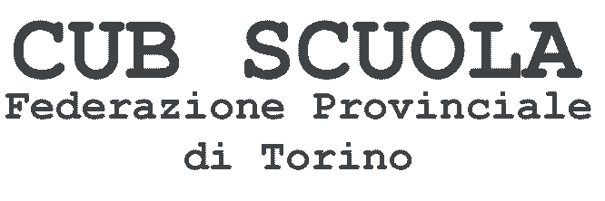 CUB SCUOLA - Federazione Provinciale di Torino