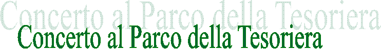 Concerto al Parco della Tesoriera