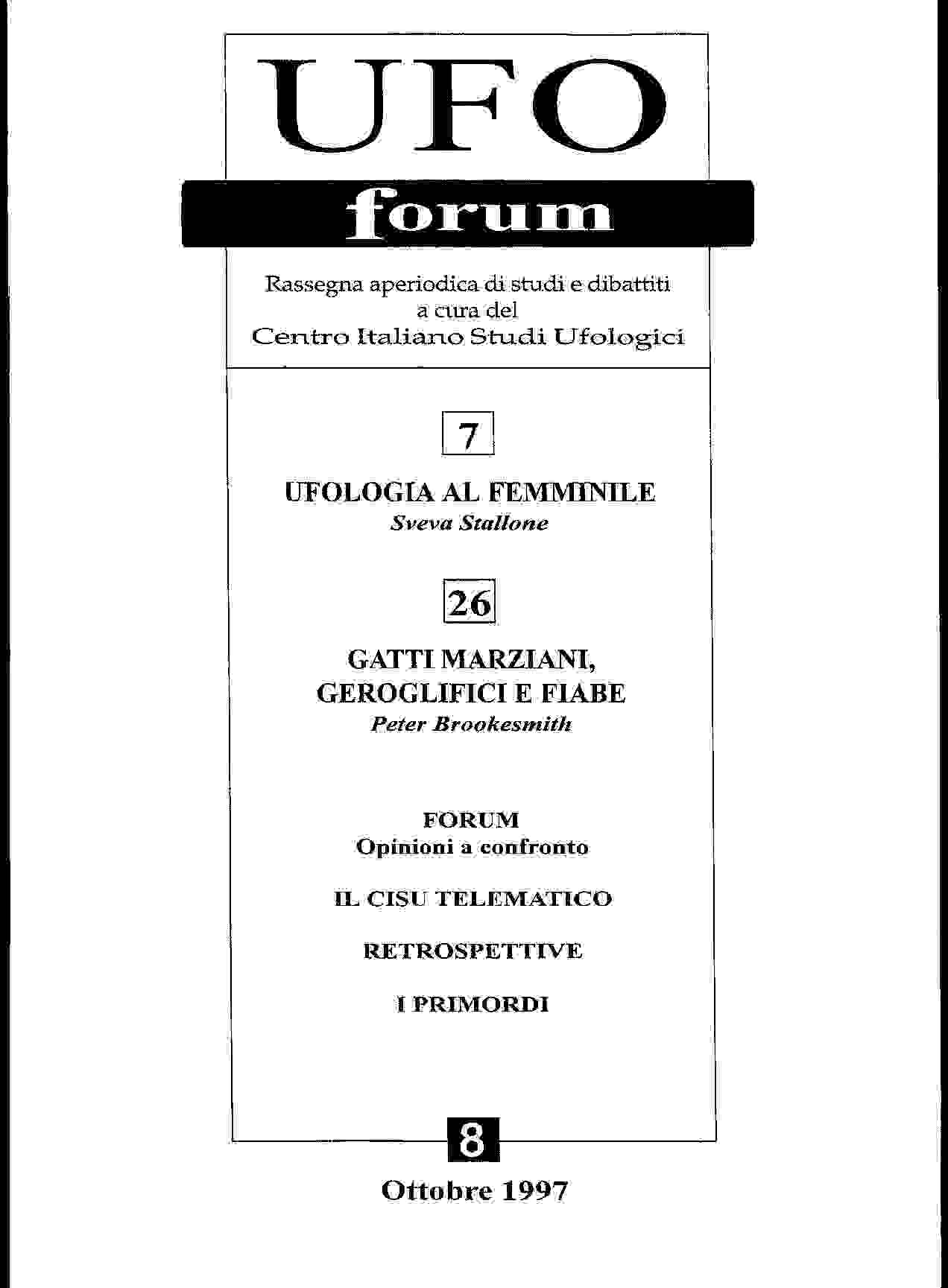 UFO Forum 8